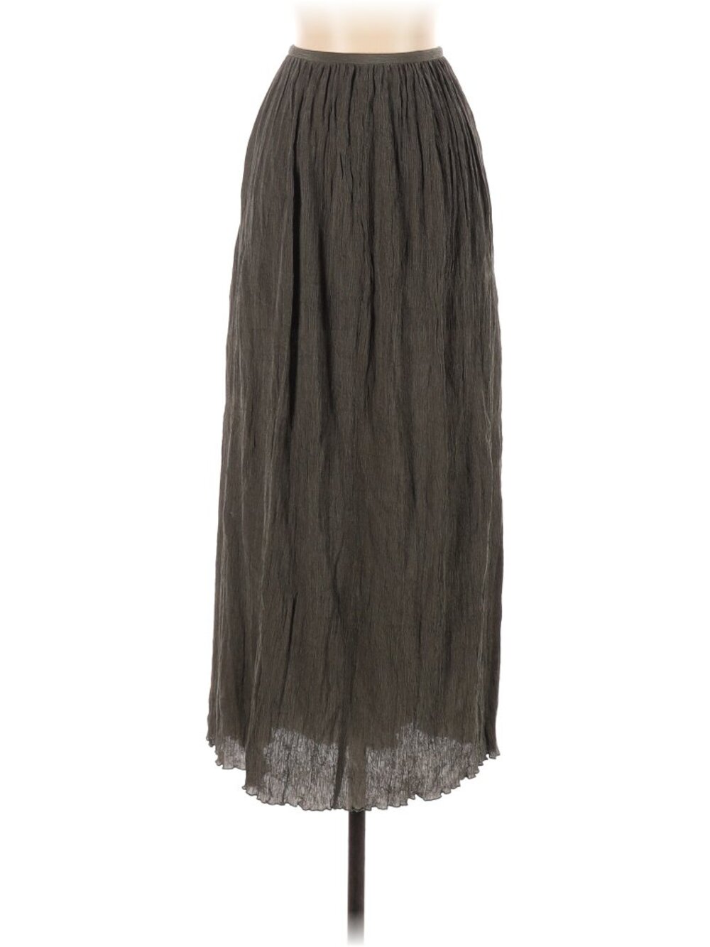Silk A Line Skirt